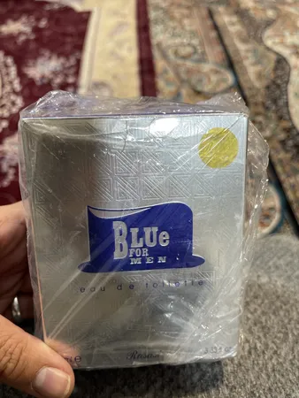 ادو تویلت مردانه رساسی مدل Blue for men با رایحه خنک و تند حجم 100 میلی لیتر