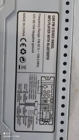 پخش کننده خودرو مدل Multifunction