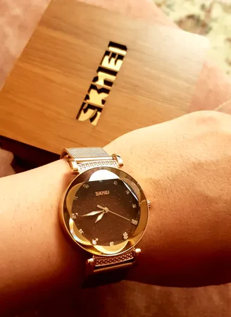 ساعت مچی عقربه ای زنانه اسکمی مدل 9188RG-NP2