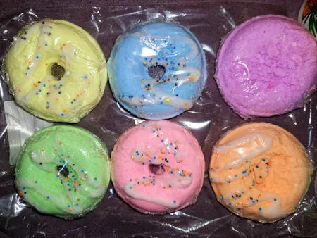 کوکتل پدیکور اور مدل دونات وزن 130 گرم بسته 6 عددی