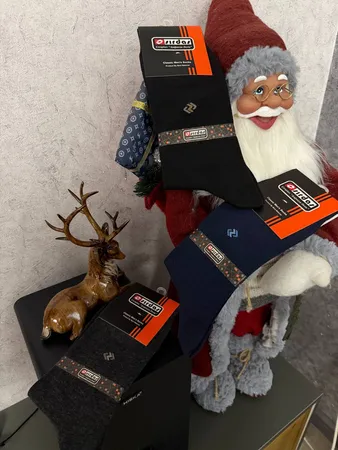 جوراب ساق بلند مردانه سیرداش مدل 394 بسته 3 عددی