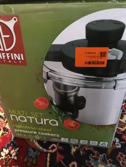 زودپز دوقلو جی فی نی مدل 01 گنجایش 6 و 4 لیتر