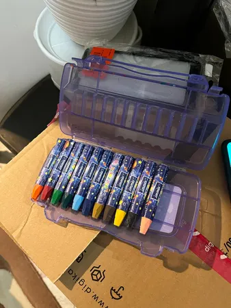 پاستل روغنی 12رنگ ایمر مدل JM 619-12