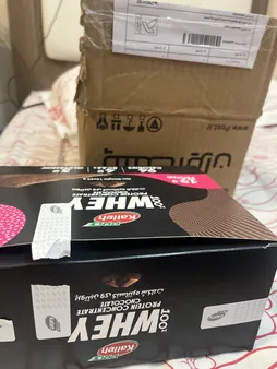 پروتئین وی با طعم شکلات کاله پرو - 25 گرم بسته 12 عددی