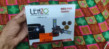 هدلایت لامپ خودرو اسمارت مدل M10 PRO پایه H4 بسته دو عددی