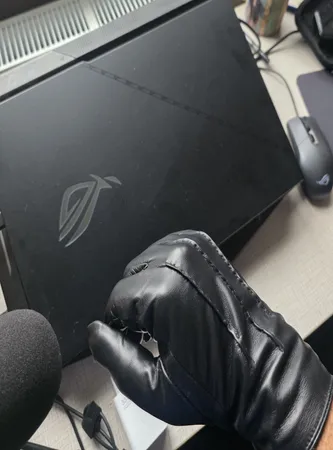 دستکش مردانه پاتن چرم آفتاب مدل R 409