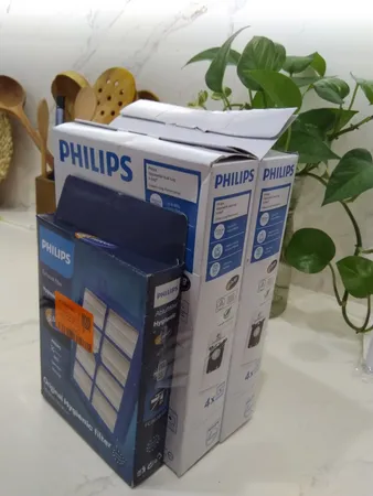 پاکت جاروبرقی مدل فیلیپس دو بسته 4 عددى همراه فیلتر مناسب جاروبرقى هاى فيليپس الكترولوكس و آاگ