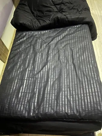 ملحفه تشک مهمان آدنو مدل هتلی یک نفره سایز 90x190 سانتی متر