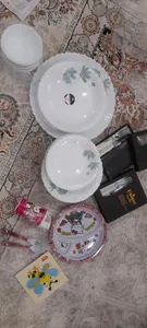 تجریه خرید سرویس کارد و چنگال 12 پارچه مدل دسته سرامیکی  002