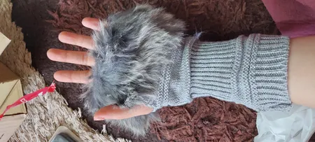 دستکش بافتنی زنانه مدل LUXE _ 03