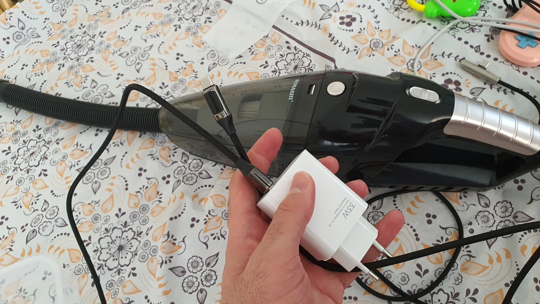 جارو شارژی سوناشی مدل SRVC-9037