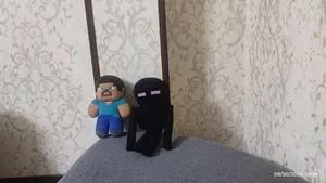 تجریه خرید عروسک یانیک مدل شخصیت ماینکرافت ایندرمن کد 100245 ارتفاع 43 سانتی متر