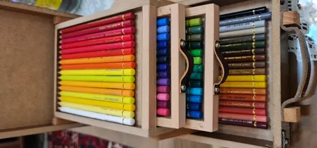 مداد رنگی 60 رنگ فابر کاستل مدل Polychromos