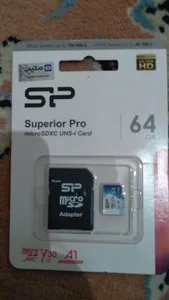 تجریه خرید کارت حافظه microSDXC سیلیکون پاور مدل Superior Pro کلاس 10 استاندارد UHS-I U3 سرعت 100MBps ظرفیت 64 گیگابایت به همراه آداپتور SD