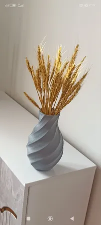 دسته گل خشک مدل خوشه گندم کد 20