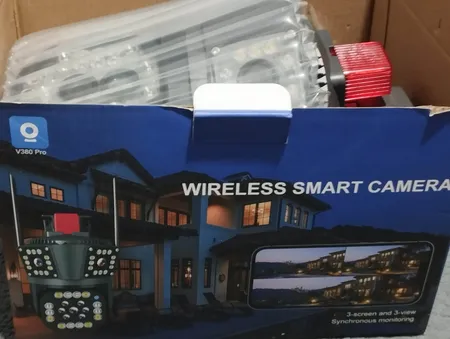 دوربین مداربسته تحت شبکه مدل سیمکارتی دو لنزه 4G