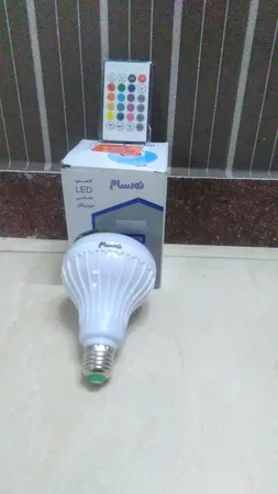 چراغ LED موزیکال دارای اسپیکر بلوتوثی
