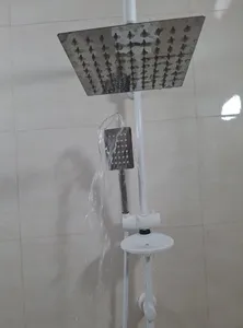 تجریه خرید سردوش حمام پاپیروس مدل استیل LUX مجموعه دو عددی