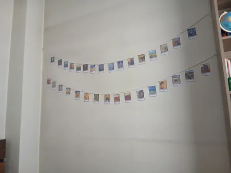 استیکر کالامیکس طرح وینسنت ونگوگ کد KM-VG2 مجموعه 32 عددی