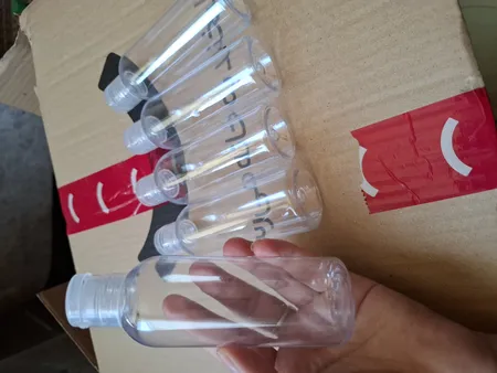 بطری و محفظه کرم مدل F مجموعه 5 عددی