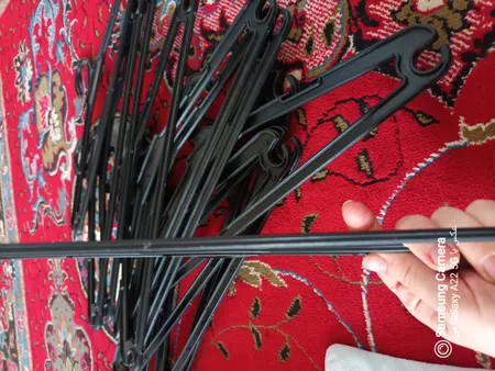 چوب لباسی مدل KM بسته 12 عددی