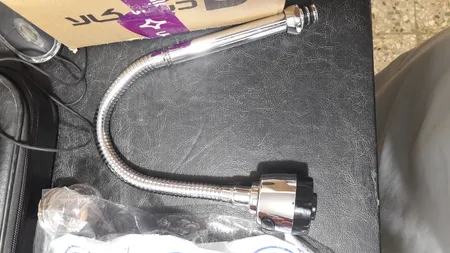 علم شیر ظرفشویی استیل متال مدل QR0058222