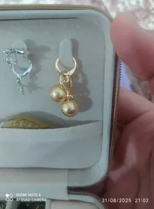 تجریه خرید گوشواره زنانه ماصرم مدل توپی کد GO1451