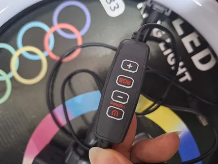 رینگ لایت مدل MJ33-RGB