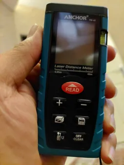 متر لیزری آنکور مدل TM40