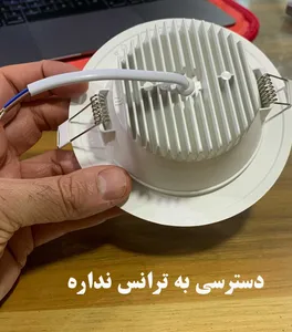 تجریه خرید پنل ال ای دی 12 وات نمانور مدل ستاره طرح سیلندری کد CS12-12W-21L3 بسته 6 عددی