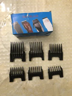 ست شانه 6 عددی ماشین اصلاح مناسب برای ماشین اصلاح موزر