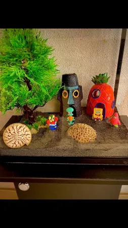 جاکلیدی مدل سیلیکونی باب اسفنجی و دوستان بسته 4 عددی