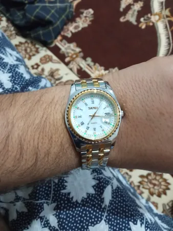 ست ساعت مچی عقربه ای زنانه و مردانه اسکمی مدل 9098si