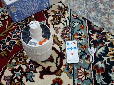 چراغ اضطراری مدل شارژی کد led-bulb-2500