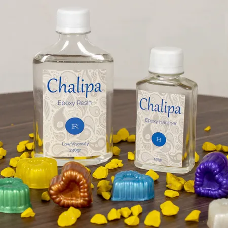 رزین اپوکسی چلیپا مدل RHR002 حجم 360 میلی لیتر به همراه هاردنر