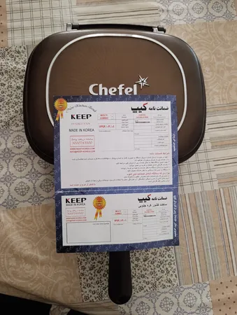 تابه دو طرفه کیپ مدل Chefel سایز 30