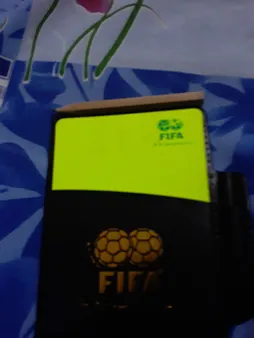 کارت داوری فوتبال طرح FIFA 56