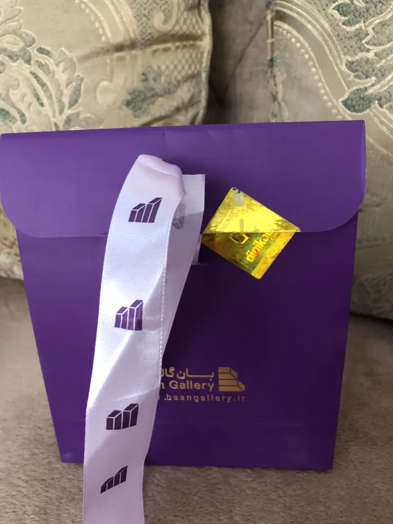 انگشتر طلا 18 عیار زنانه بان گالری مدل عشق ابدی سایز 55