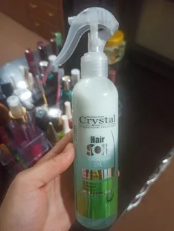 ماسک مو دو فاز کریستال مدل Macadamia Oil حجم 250 میلی لیتر