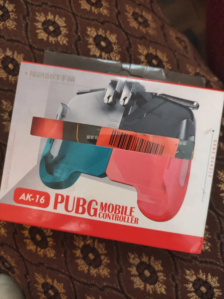 دسته بازی pubg مدل AK 16 مناسب برای گوشی موبایل