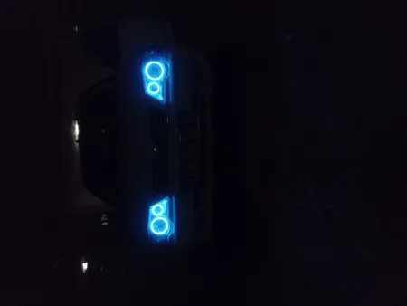 حلقه نئون چراغ مدل pri132bl مجموعه چهار عددی