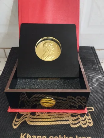 شمش طلا 24 عیار پرنیا مدل کوروش کبیر
