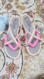 صندل رکابدار زنانه نسیم مدل هلن کد 2085