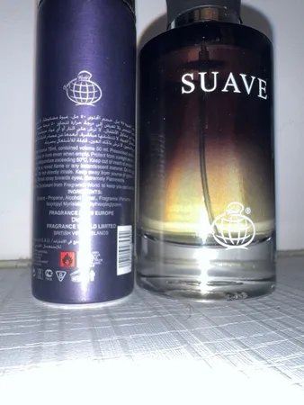 ادو پرفیوم مردانه فراگرنس ورد مدل Suave حجم 100 میلی لیتر به همراه اسپری فراگرنس مدل Suave حجم 75 میلی لیتر