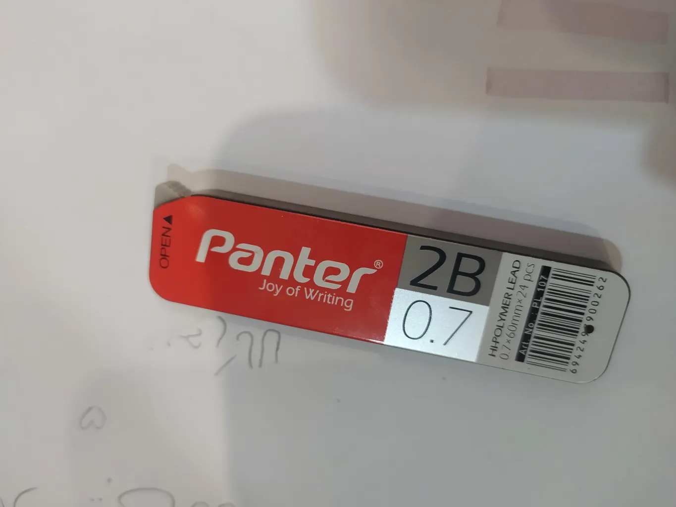 نوک مداد نوکی 0.7 میلی متری پنتر مدل Hi-Polymer بسته 2 عددی