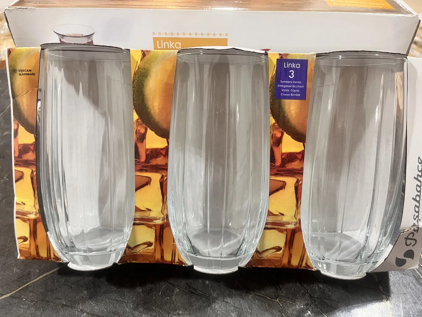 لیوان پاشاباغچه مدل لینکا 420415 بسته 6 عددی