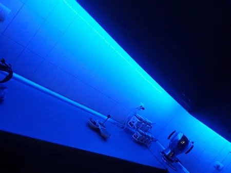 ریسه شلنگی ال ای دی کد 5730 طول 5 متر