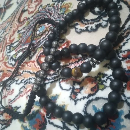 دستبند مردانه مدل دانلی کد M16 مجموعه 3 عددی تک سایز