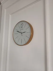 تجریه خرید ساعت دیواری لوتوس مدل  M-7712-GOLD-NOLAN