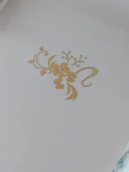 آینه دکوپدیده مدل Flower1001